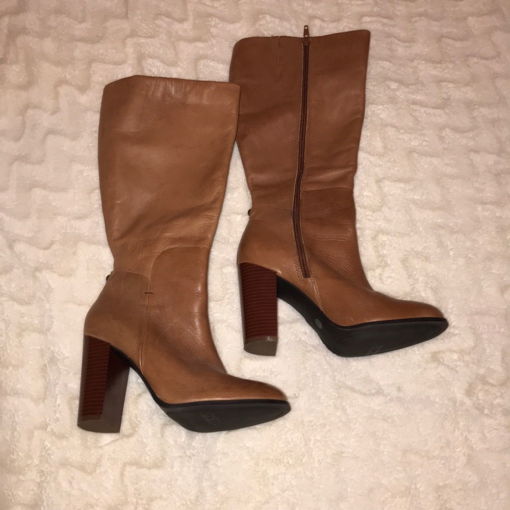 Tan boots